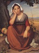 Friedrich overbeck Vittoria Caldoni oil painting artist